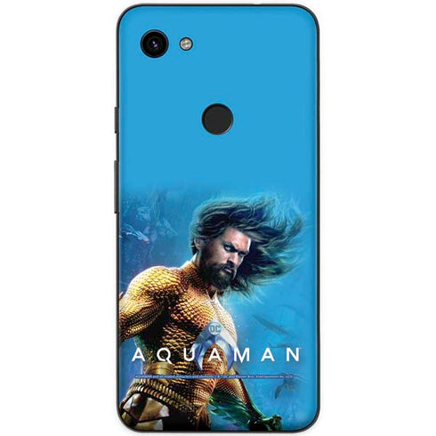 DC Comics Aquaman Movie Arthur Curry Poster Google Pixel 3a Skin